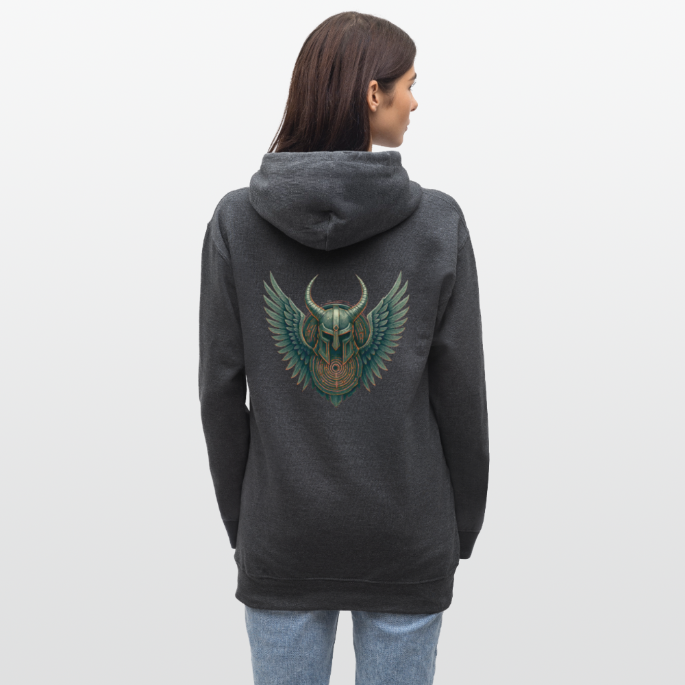 Valdyrion Ascend - Gildan Unisex Softstyle® Midweight Hoodie - Dunkelgrau meliert
