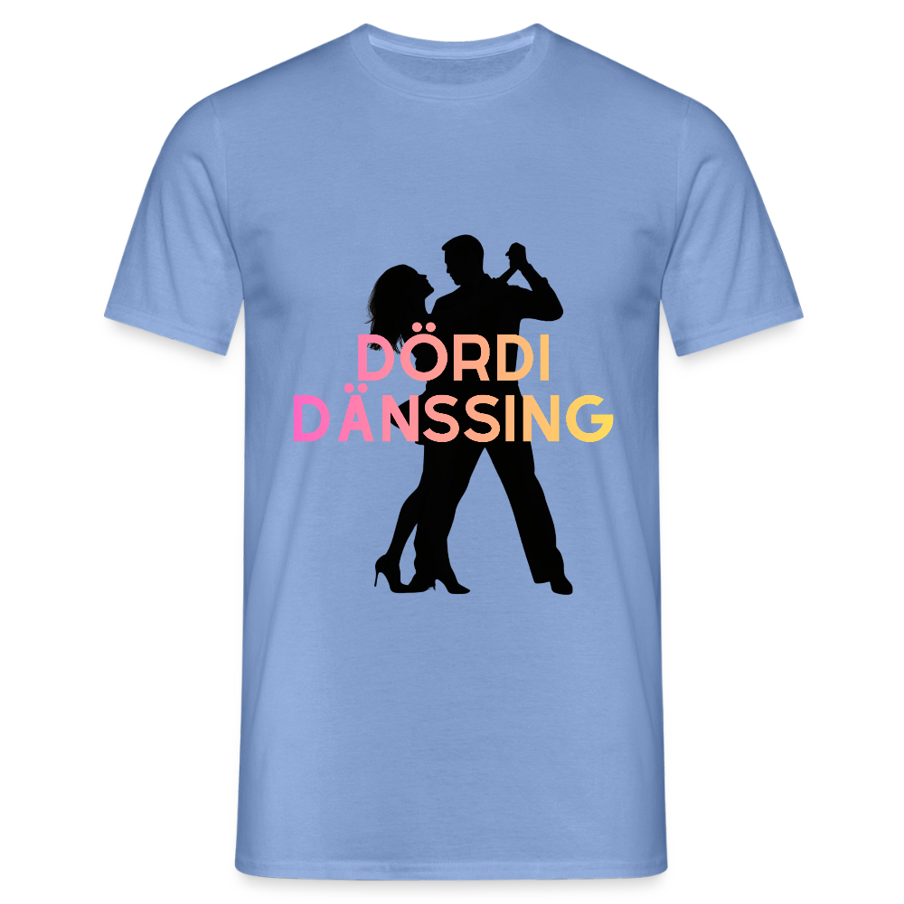 Dördi Dänssing - Männer T-Shirt - carolina blue
