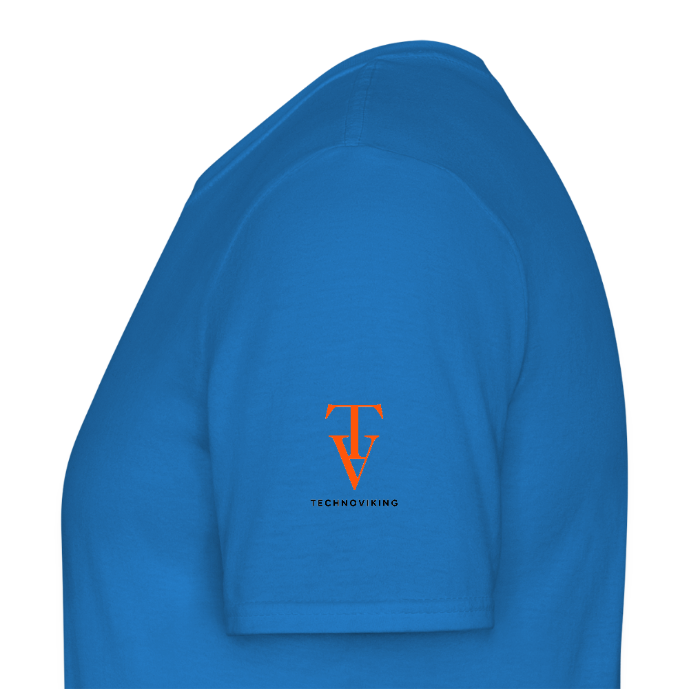 Technoviking rescue moment - Männer T-Shirt - Royalblau