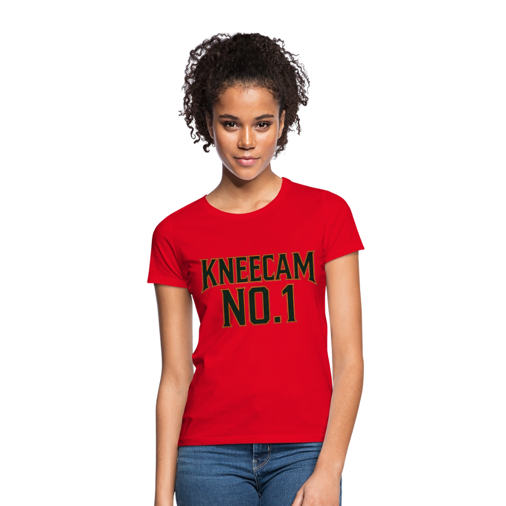 Technoviking-Kneecam No1. - Frauen T-Shirt - Rot