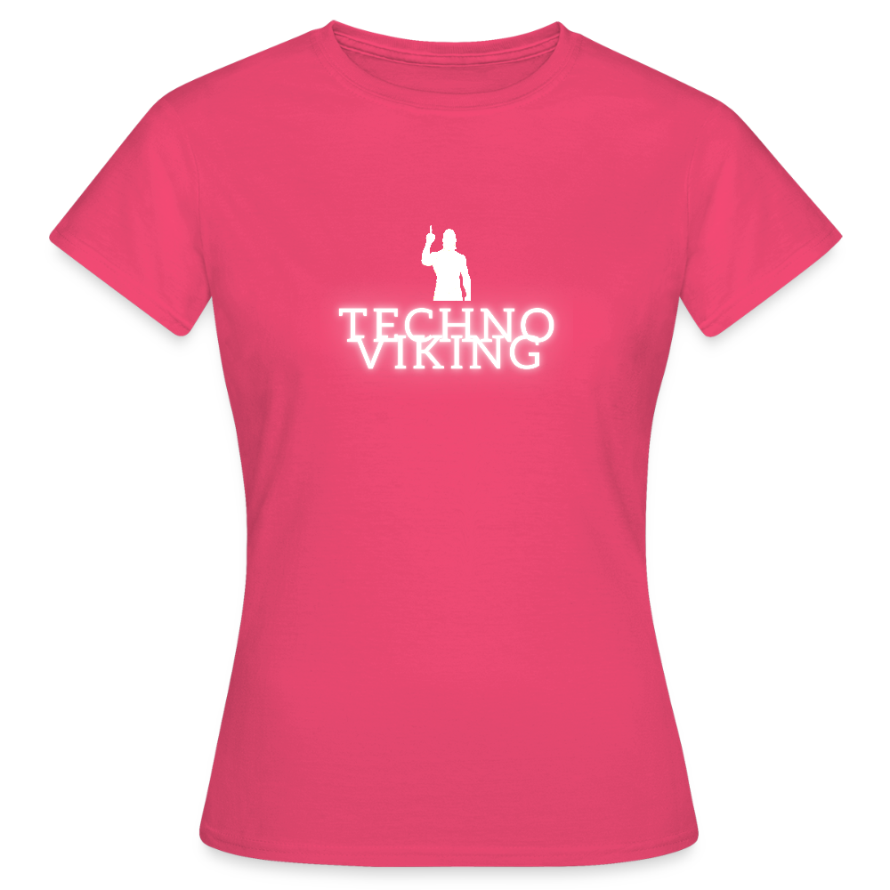 Technoviking drink & dance - Frauen T-Shirt - Azalea