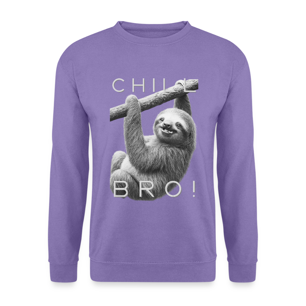 Chill Bro! - Unisex Pullover - Lavendel