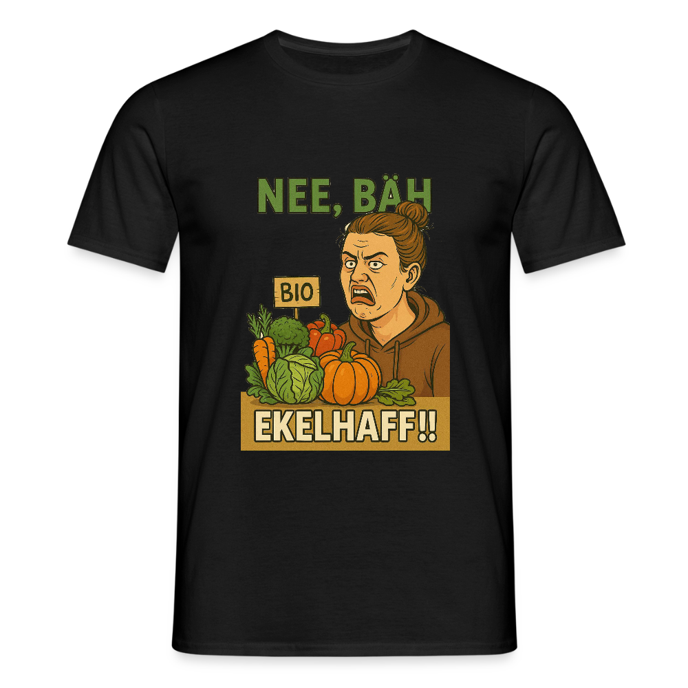 Frauentausch ekelhaff - Männer T-Shirt - Schwarz