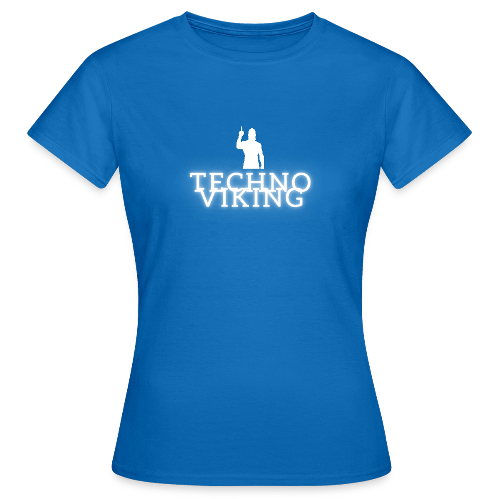 Technoviking drink & dance - Frauen T-Shirt - Royalblau