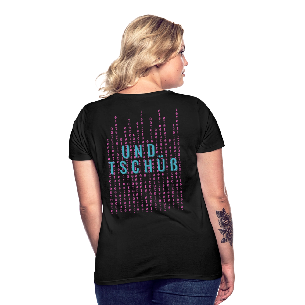 Und Tschüß Metaversum - Frauen T-Shirt - Schwarz