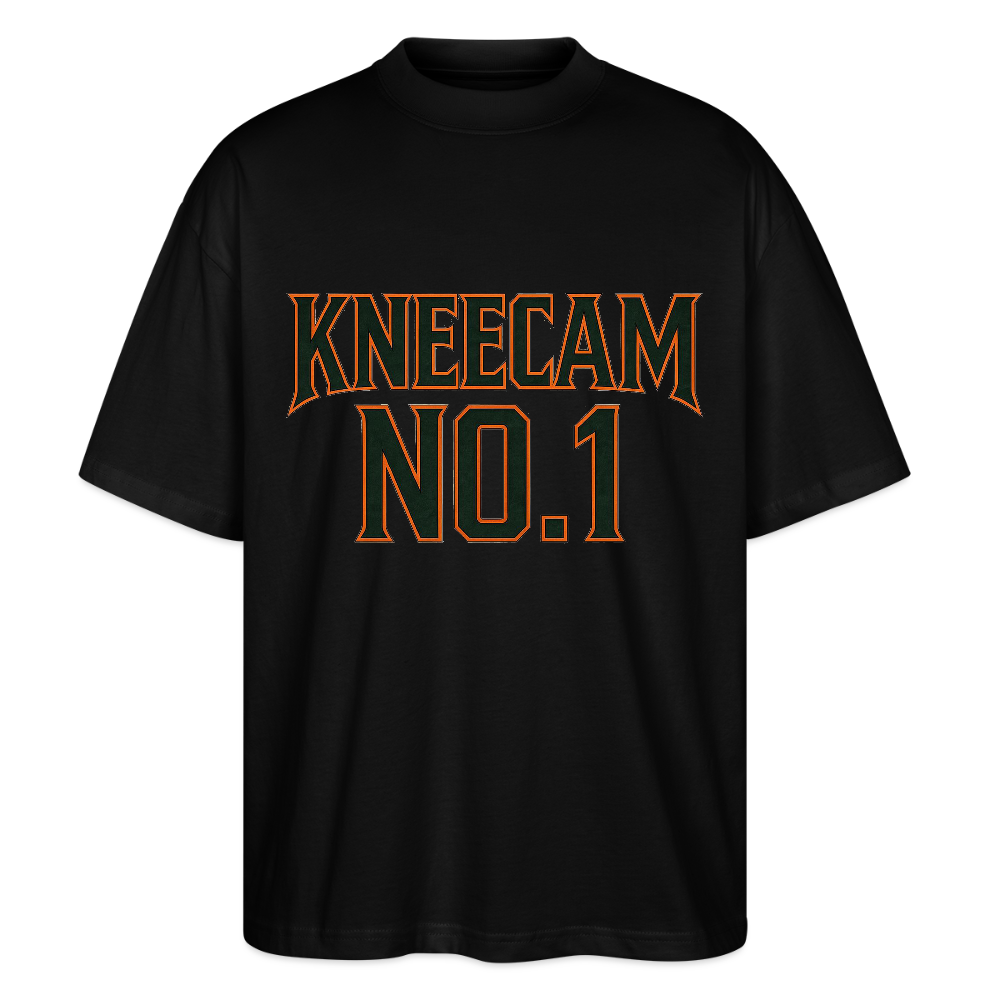 Technoviking-Kneecam No1. - Stanley/Stella Oversized Unisex Bio T-Shirt Blaster - Schwarz