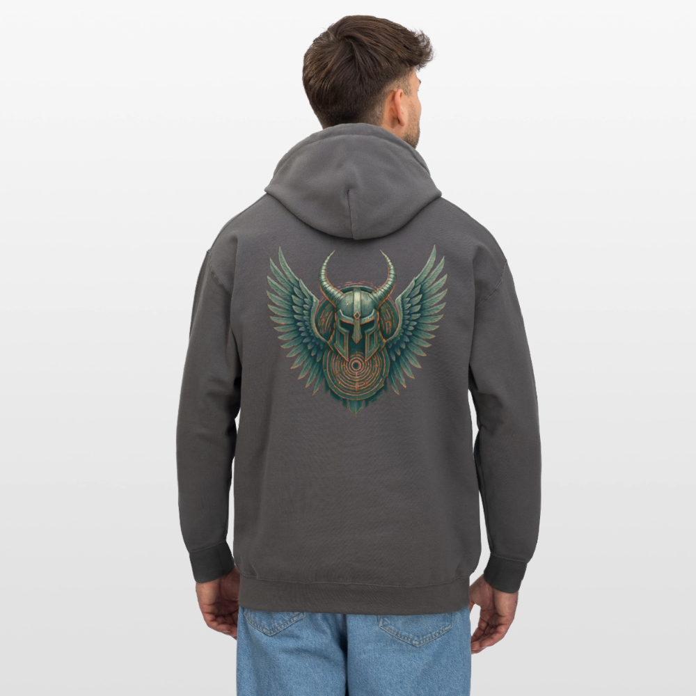 Valdyrion Ascend - Gildan Unisex Softstyle® Midweight Hoodie - Dunkelgrau
