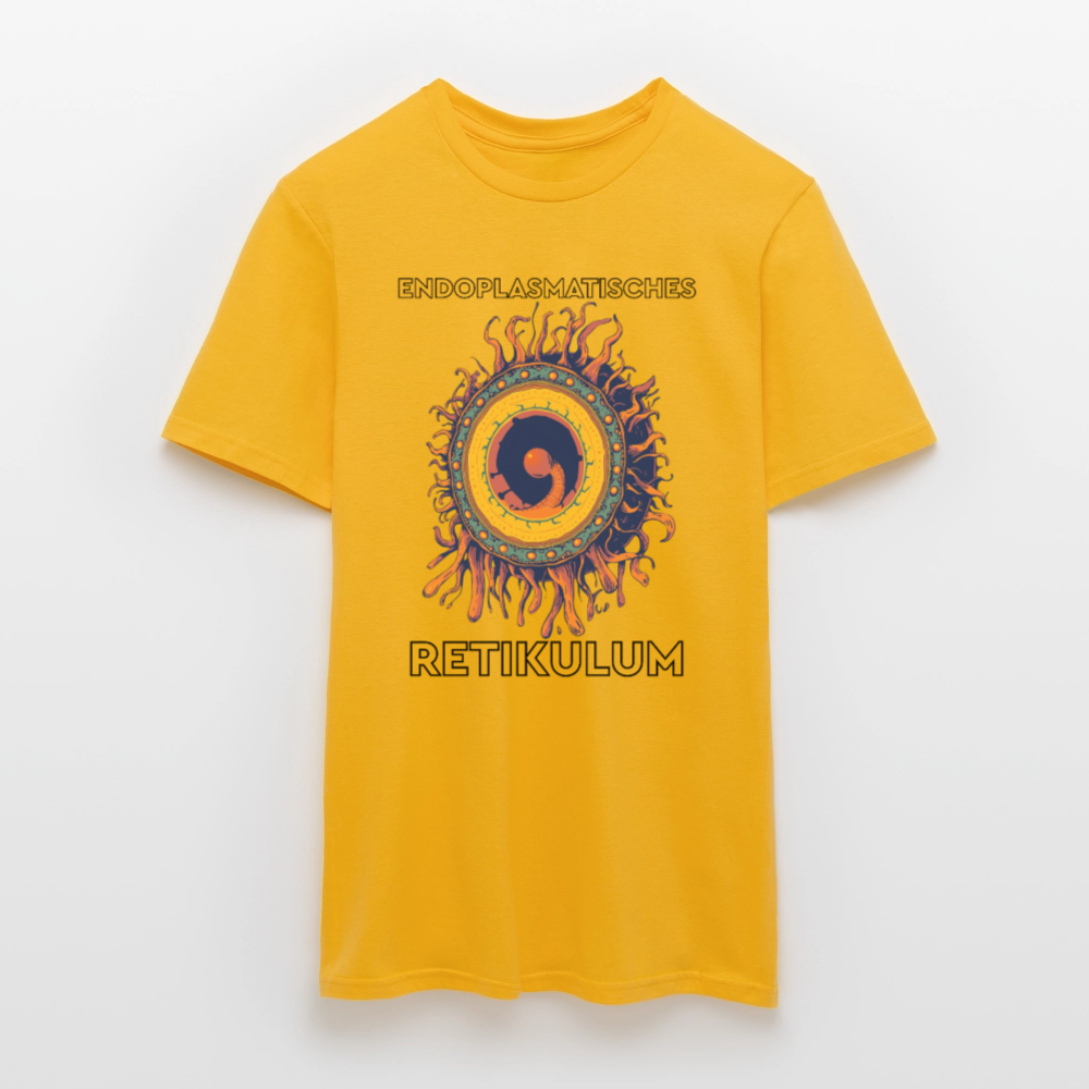 Endoplasmatisches Retikulum - Männer T-Shirt - Gelb