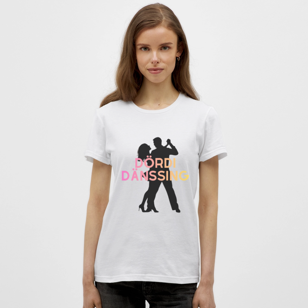 Dördi Dänssing - Frauen T-Shirt - Weiß