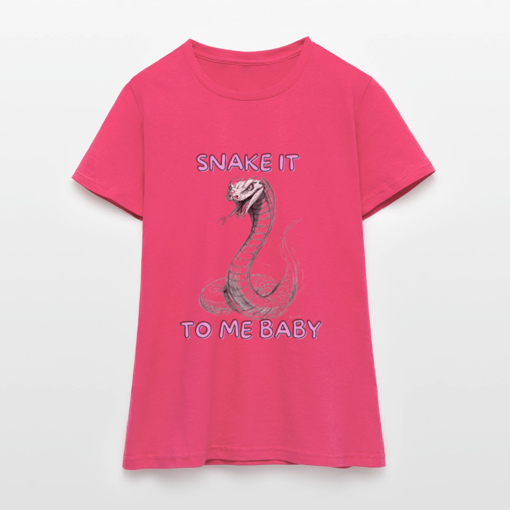 Snake it to me baby - Frauen T-Shirt - Azalea