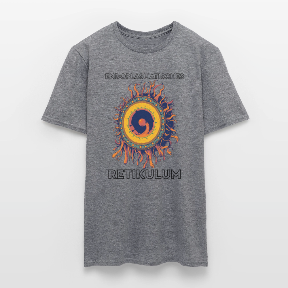 Endoplasmatisches Retikulum - Männer T-Shirt - Graphit meliert