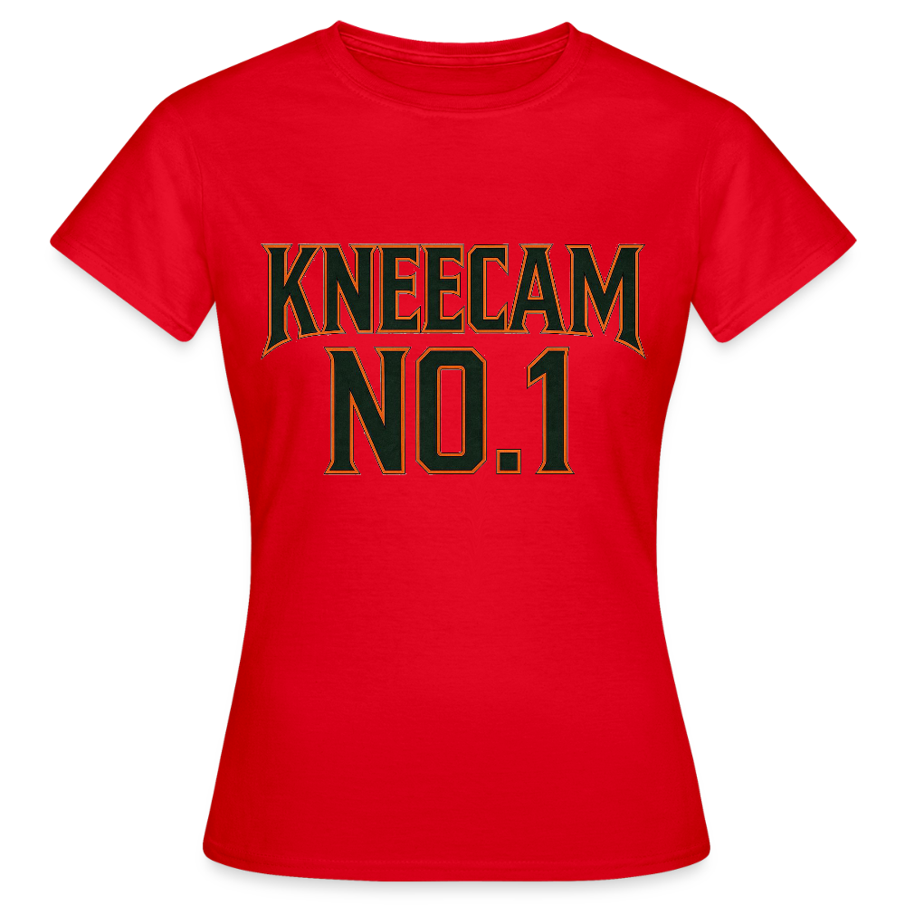 Technoviking-Kneecam No1. - Frauen T-Shirt - Rot