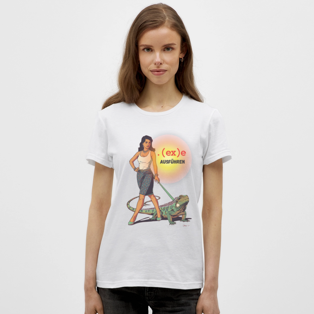.(ex)e ausführen - Frauen T-Shirt - Weiß