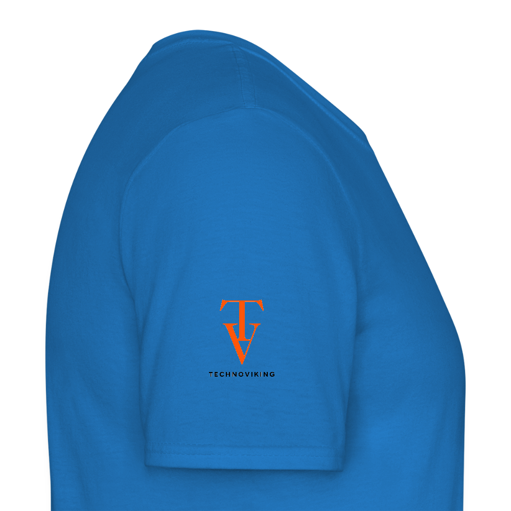 Technoviking rescue moment - Männer T-Shirt - Royalblau