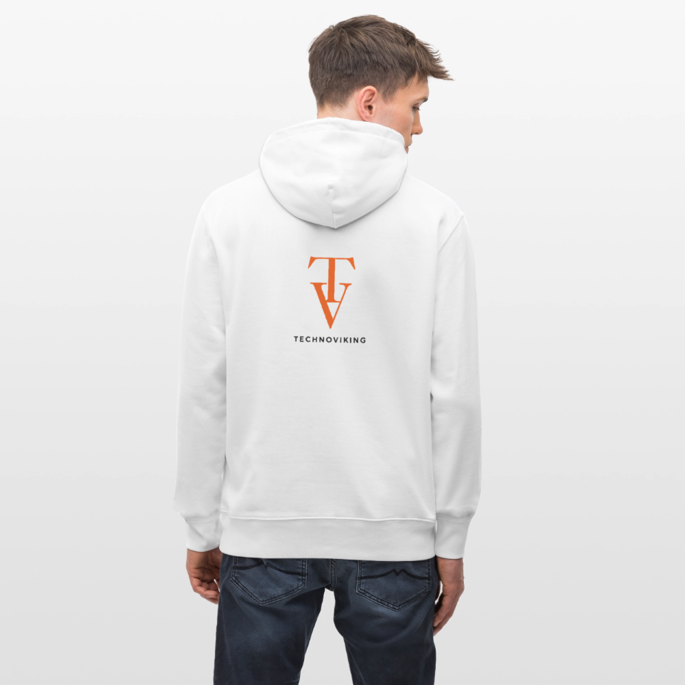 Technoviking - Stanley/Stella Unisex Bio-Hoodie CRUISER - Weiß