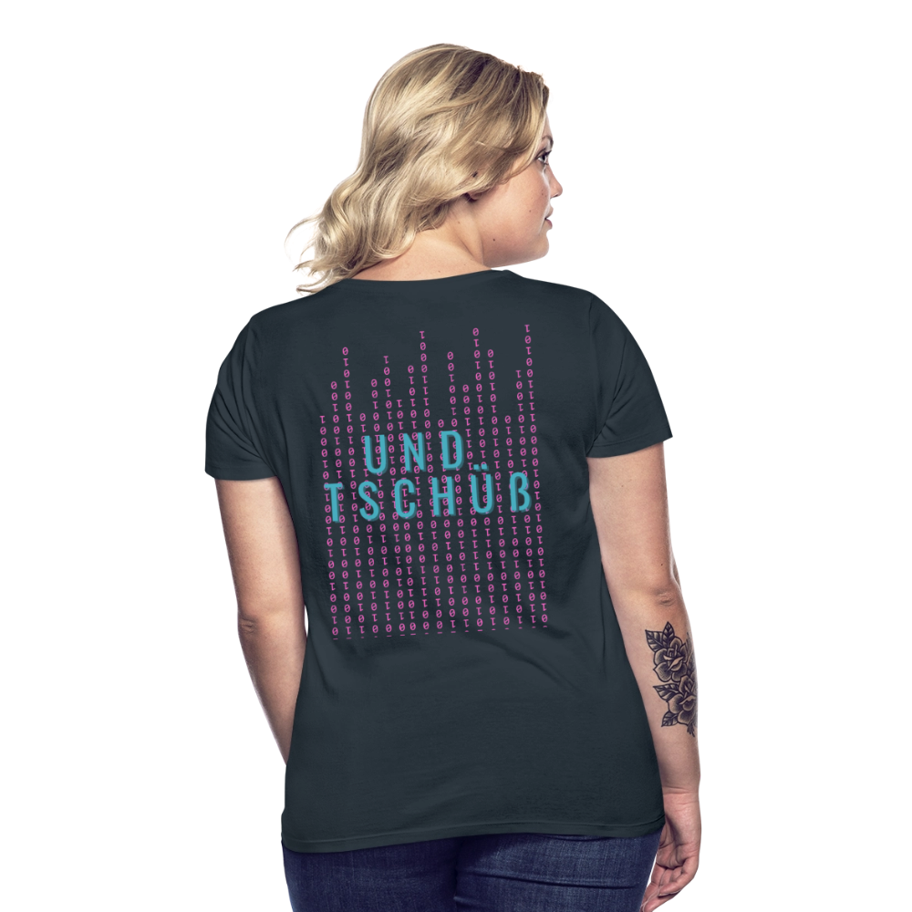 Und Tschüß Metaversum - Frauen T-Shirt - Navy
